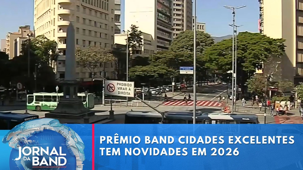 Lançamento do 6º Prêmio BAND Cidades Excelentes 2026