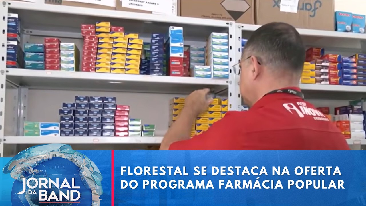 Cidades Excelentes: Florestal se destaca na oferta do programa Farmácia Popular –Jornal da BAND